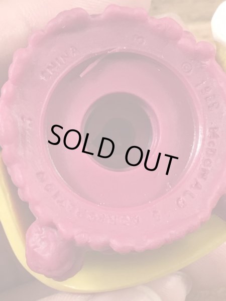 80年代のマクドナルドのフライキッズのヴィンテージのハッピーミールトイ