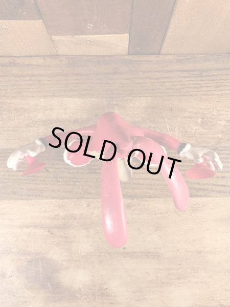 80年代のドミノピザのノイドのビンテージのベンダブルフィギュア