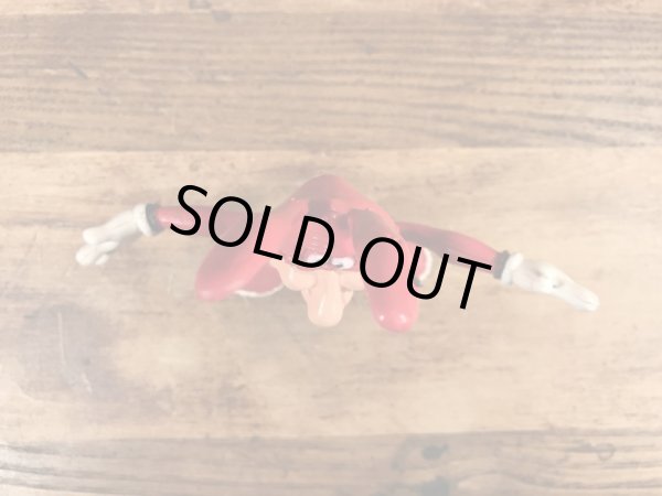 80年代のドミノピザのノイドのビンテージのベンダブルフィギュア