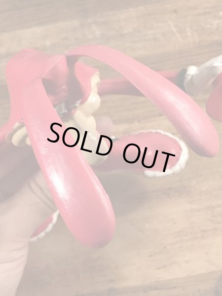 80年代のドミノピザのノイドのビンテージのベンダブルフィギュア