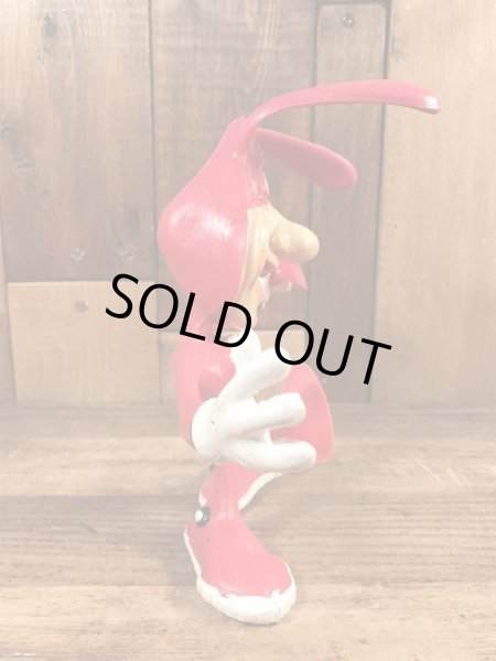 80年代のドミノピザのノイドのビンテージのベンダブルフィギュア