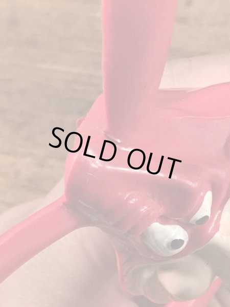 80年代のドミノピザのノイドのヴィンテージのベンダブルフィギュア