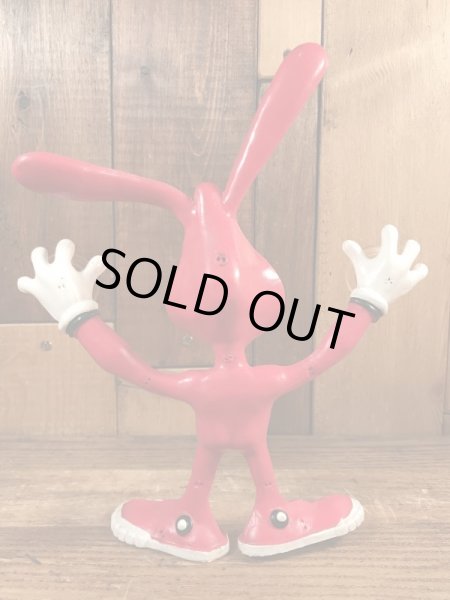 80年代のドミノピザのノイドのヴィンテージのベンダブルフィギュア