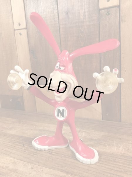 80年代のドミノピザのノイドのヴィンテージのベンダブルフィギュア