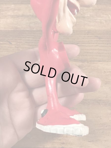 80年代のドミノピザのノイドのヴィンテージのベンダブルフィギュア