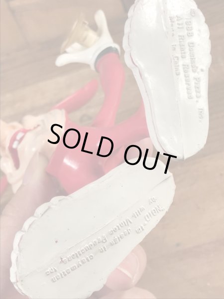 80年代のドミノピザのノイドのヴィンテージのベンダブルフィギュア