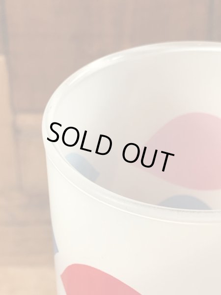 70’sのデイリークイーンのヴィンテージのガラスタンブラー