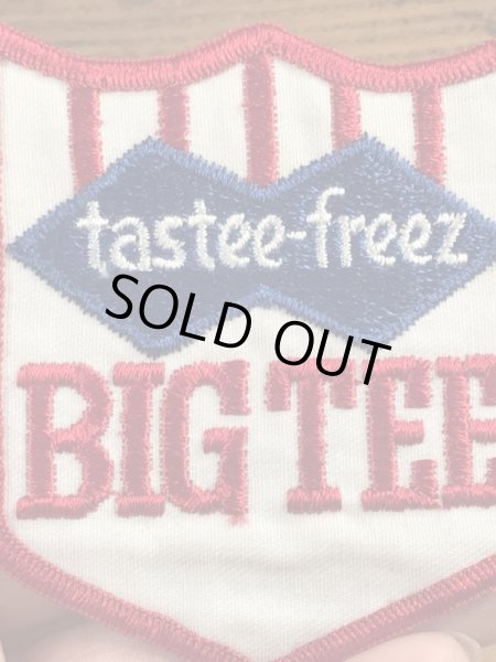 70年代のテイスティフリーズのビンテージのワッペン