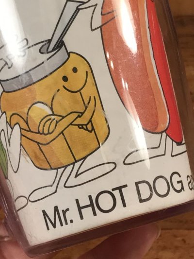 画像1: Armour Hot Dogs Plastic Mug　ミスターホットドッグ　ビンテージ　マグカップ　70年代