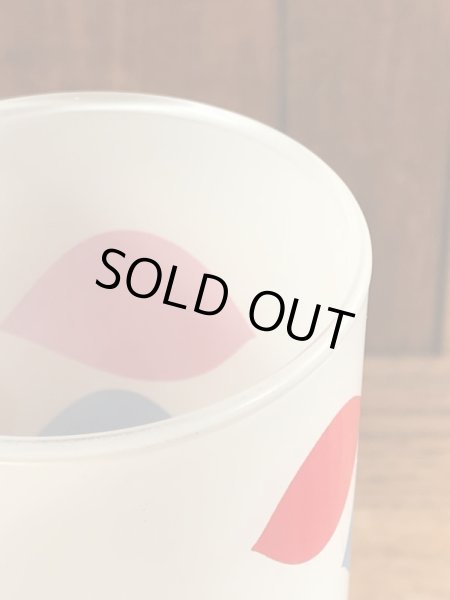 70年代のデイリークイーンのビンテージのグラスコップ