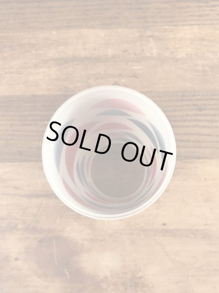 70年代のデイリークイーンのビンテージのグラスコップ