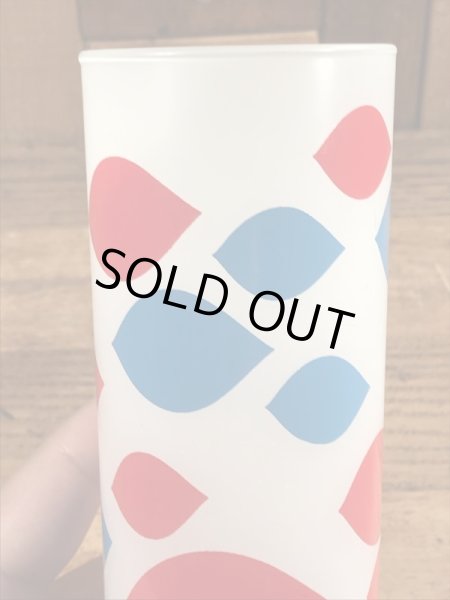 70年代のデイリークイーンのビンテージのグラスコップ