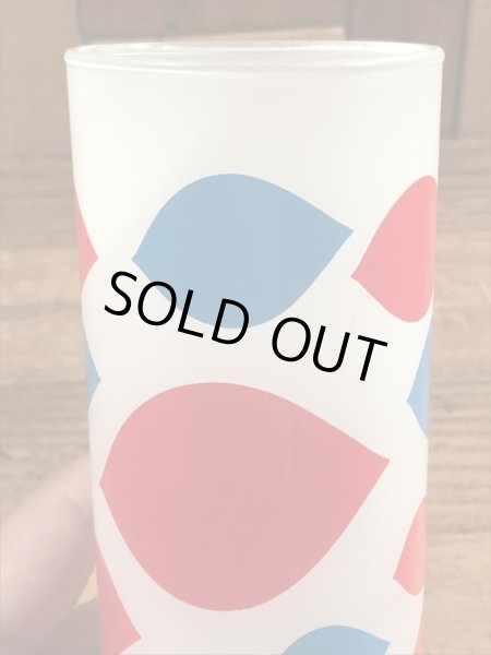 70年代のデイリークイーンのビンテージのグラスコップ