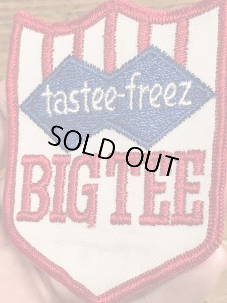 70年代のテイスティフリーズのビンテージのワッペン