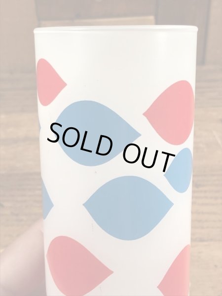 70年代のデイリークイーンのビンテージのグラスコップ