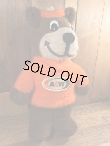 70年代のA&Wベアのビンテージのぬいぐるみ