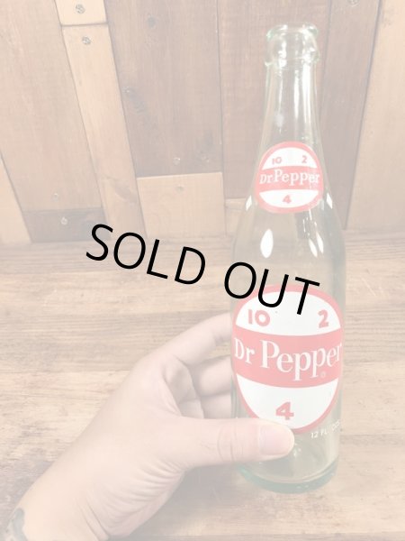 ドクターペッパーのヴィンテージのガラスボトル