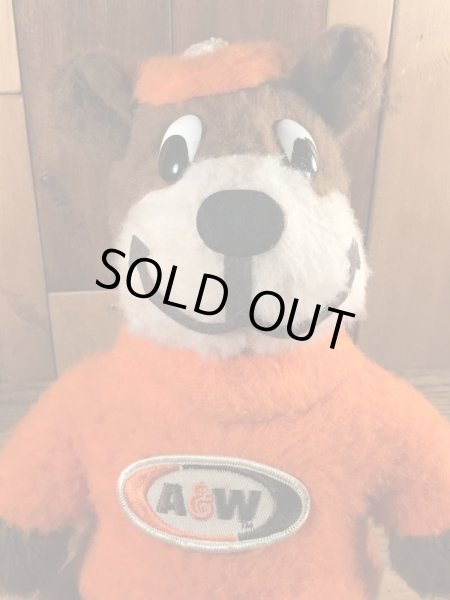 70年代のA&Wベアのビンテージのぬいぐるみ