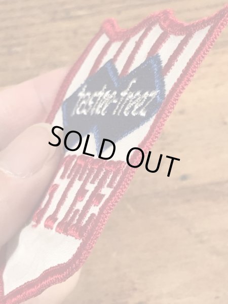 70年代のテイスティフリーズのビンテージのワッペン