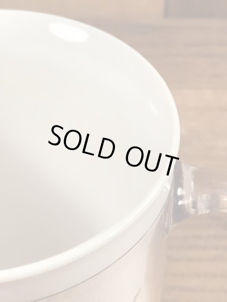 70年代のミスターホットドッグのビンテージのプラスチックマグカップ