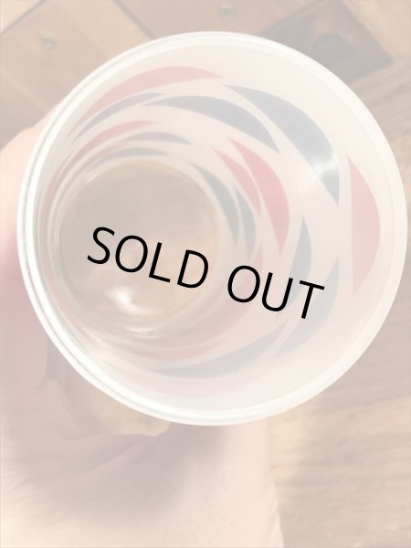 70年代のデイリークイーンのビンテージのグラスコップ