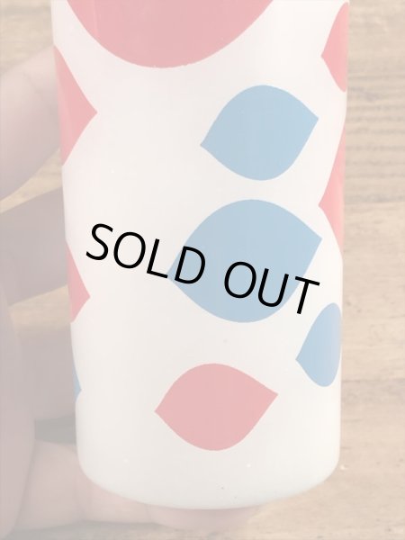 70’sのデイリークイーンのヴィンテージのガラスタンブラー