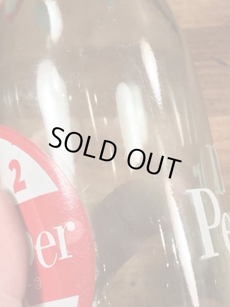 60年代のドクターペッパーのビンテージのガラス瓶