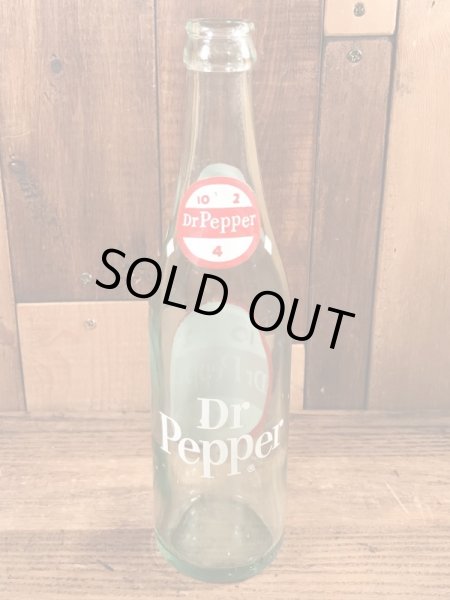ドクターペッパーのヴィンテージのガラスボトル