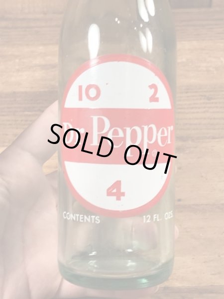 ドクターペッパーのヴィンテージのガラスボトル