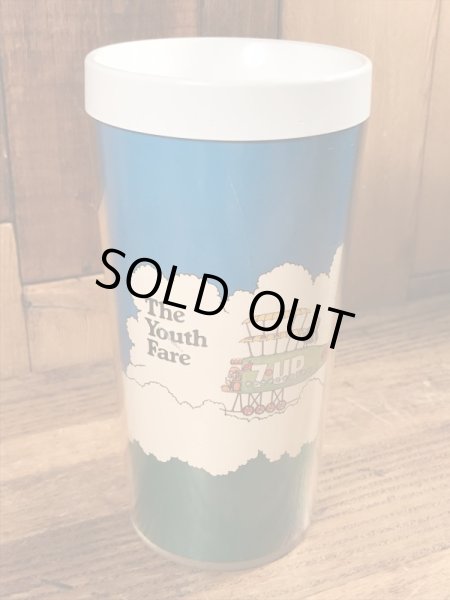 セブンアップのビンテージのサーモスカップ