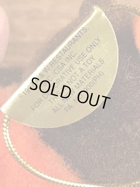 90年代のA&Wベアのビンテージのオーナメントドール