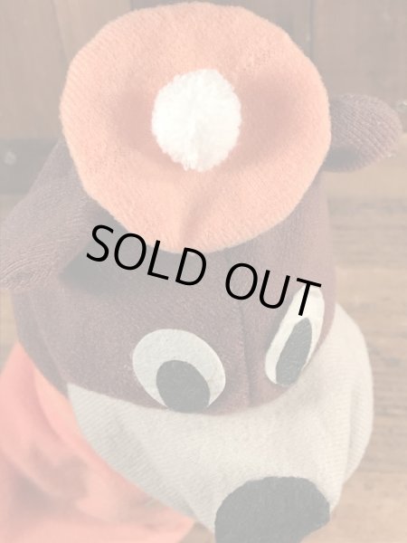 80年代~のA&Wベアのビンテージのハンドパペットドール