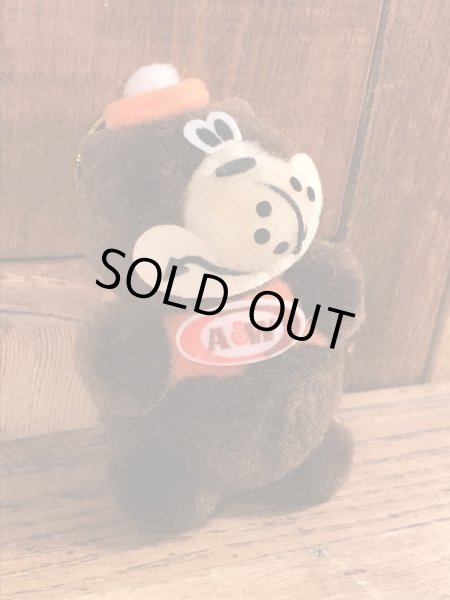 90年代のA&Wベアのビンテージのオーナメントドール