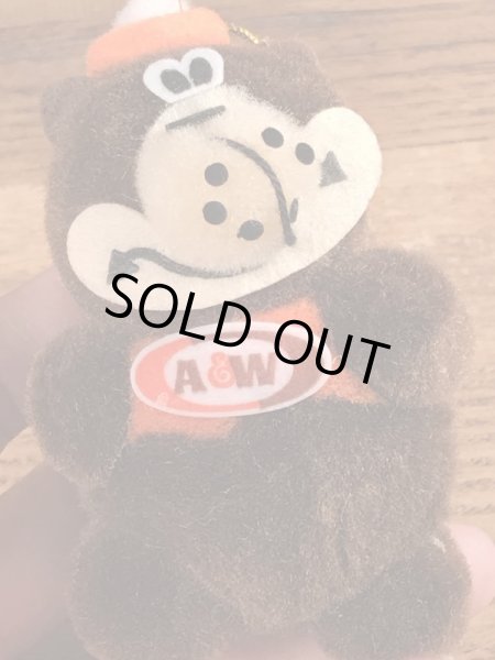 90年代のA&Wベアのビンテージのオーナメントドール