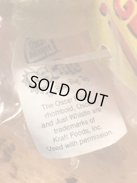 90年代~のオスカーメイヤーのビンテージのビーンバッグドール