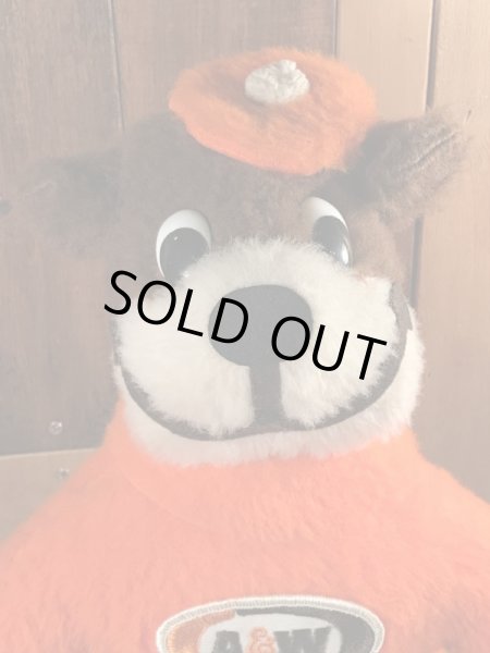 70年代のA&Wベアのビンテージのぬいぐるみ