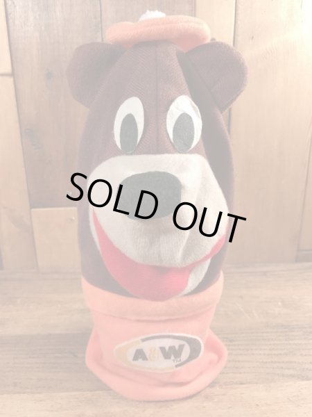 80年代~のA&Wベアのビンテージのハンドパペットドール