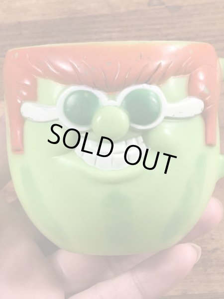 70年代のファニーフェイスのビンテージのマグカップ