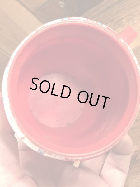 70年代のファニーフェイスのビンテージのマグカップ