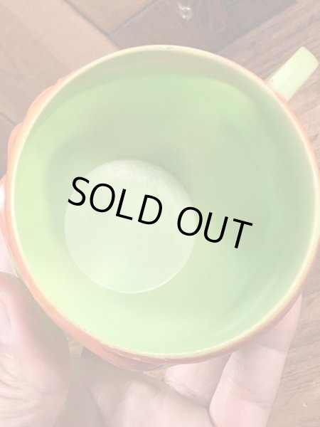 70年代のファニーフェイスのビンテージのマグカップ