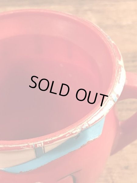 70年代のファニーフェイスのビンテージのマグカップ