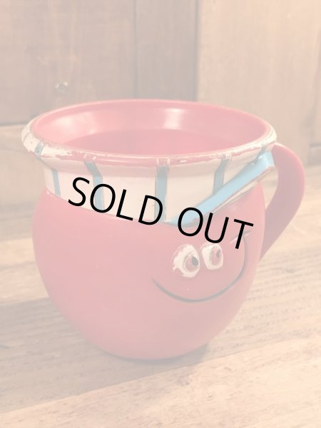 70年代のファニーフェイスのビンテージのマグカップ