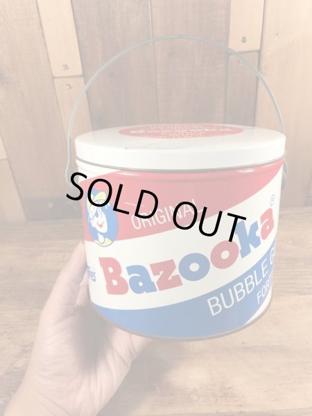 Topps社製のBazookaのヴィンテージのTin缶