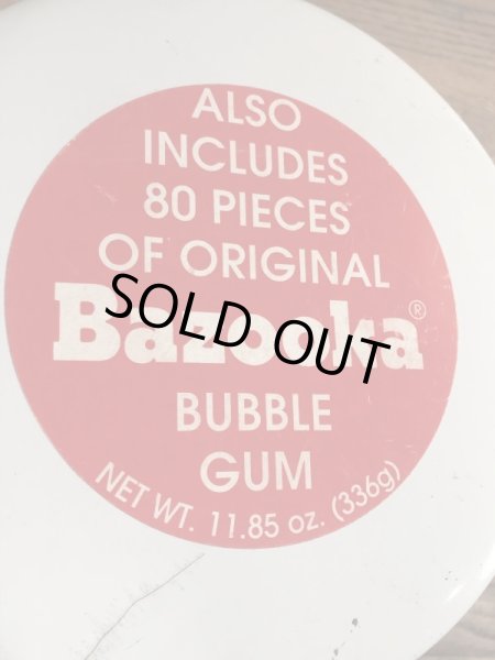 90年代のバズーカのビンテージのブリキ缶