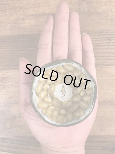 企業キャラクターのミスターピーナッツのビンテージのスナックボウル