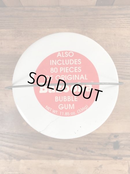 90年代のバズーカのビンテージのブリキ缶