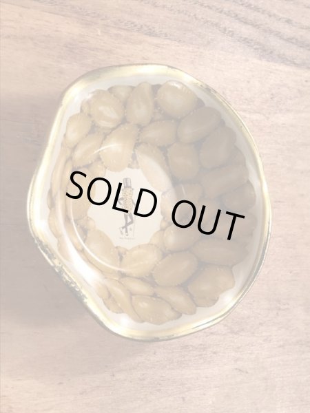 企業キャラクターのミスターピーナッツのビンテージのTinトレイ