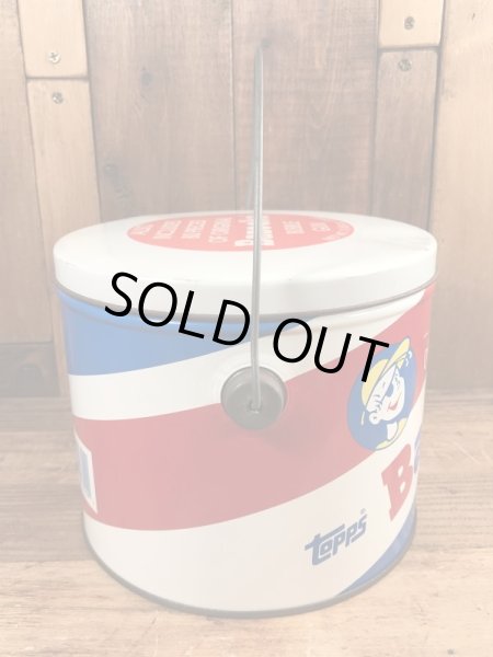 90年代のバズーカのビンテージのブリキ缶