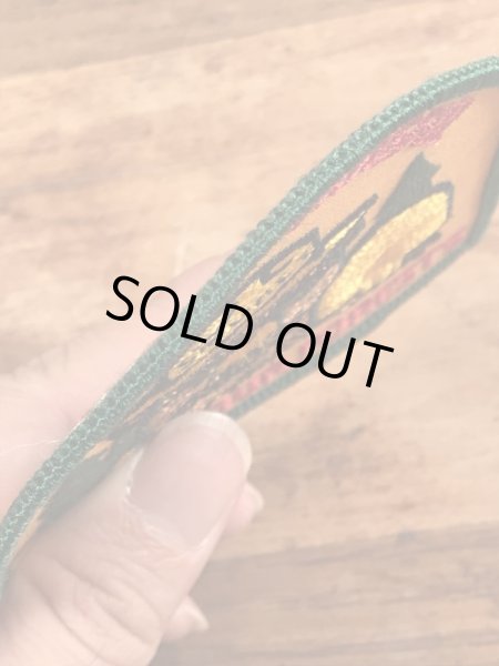 アドバタイジングキャラクターのスモーキーベアのビンテージのワッペン