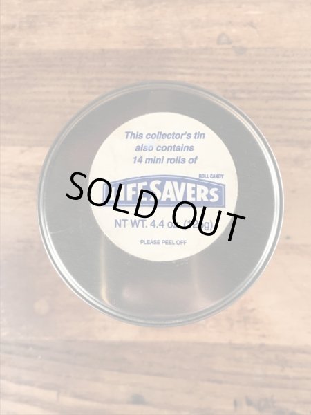 90年代のライフセーバーズのビンテージのブリキ缶